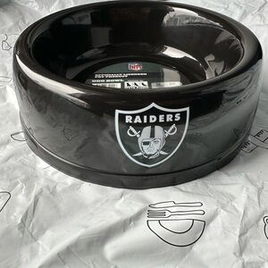 Raiders Dog Bowl